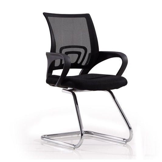 19" Wide Contemporary Arm Chair Breathable AirGrid Upholstered Desk Chair