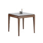 1/5 Pieces Modern Sintered Stone Top Square Dining Set for Home