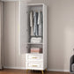 Modern Wardrobe Armoire Solid Wood Wardrobe Cabinet with Door