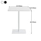 Metal Industrial Square Dining Table Wood Top Table with Pedestal Clearhalo 'Dining Tables & Seating' 'Dining Tables' 'dining_table' 'furn' 'furn_dining_table' 'Furniture' 'furniture_dining_table' 'Kitchen & Dining Furniture' 'kitchen' 'kitchen_dining_table' 1200x1200_e18e1d55-caf6-4a88-8b23-99ad1341e0f1