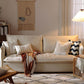 Loose Back Linen Square Arm Sofa with Slipcovered for Apartment and Living Room Clearhalo 'furn' 'furn_sofas' 'Furniture' 'furniture_sofas' 'kitchen' 'kitchen_sofas' 'Living Room Furniture' 'Sofa' 'sofas' 1200x1200_e190a616-cb0a-4b59-b294-3ad3ca5a1d4a