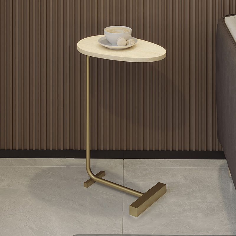 Tavolo da estremità laterale in legno minimalista C tavolino laterale per soggiorno