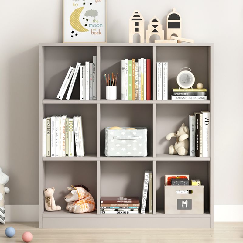 Engineered Wood Bookcase Horizontal Contemporary Standard Bookshelf