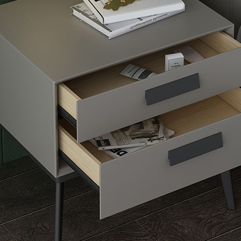 Wooden and Leather Bedside Cabinet Modern Minimalist Bedside Table with Drawers Clearhalo 'Bedroom Furniture' 'furn' 'furn_night_stand' 'Furniture' 'night_stand' 'Nightstands' 1200x1200_e199155e-1840-4385-8121-ad273ffdbf2b