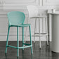 Contemporary Style Stackable Bar-stool Plastic Counter Bar Stool for Home Clearhalo 'Bar Furniture' 'Bar Stools' 'bar_stools' 'furn' 'furn_bar_stools' 'Furniture' 'furniture_bar_stools' 'Kitchen & Dining Furniture' 1200x1200_e19dac69-c39b-43ef-8718-0bac80e556f3