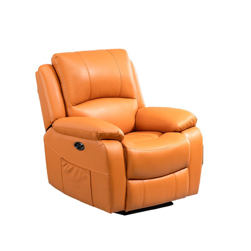 USB Charge Port Recliner Arm Swivel Rocker Standard Recliner Clearhalo 'Chairs & Seating' 'furn' 'furn_recliners' 'Furniture' 'Living Room Furniture' 'Recliners' 1200x1200_e1a35ce2-2576-4770-935e-debafff864a7
