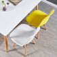 Contemporary Style Plastic Dining Chair Home Side Solid Back Chair for Kitchen Clearhalo ' kitchen&dining_furn' 'Dining Chairs' 'Dining Tables & Seating' 'dining_chair' 'Furniture' 'furniture_dining_chair' 'Kitchen & Dining Furniture' 'kitchen' 1200x1200_e1a48d9e-3e4d-4a89-913c-a655cec5d6ea