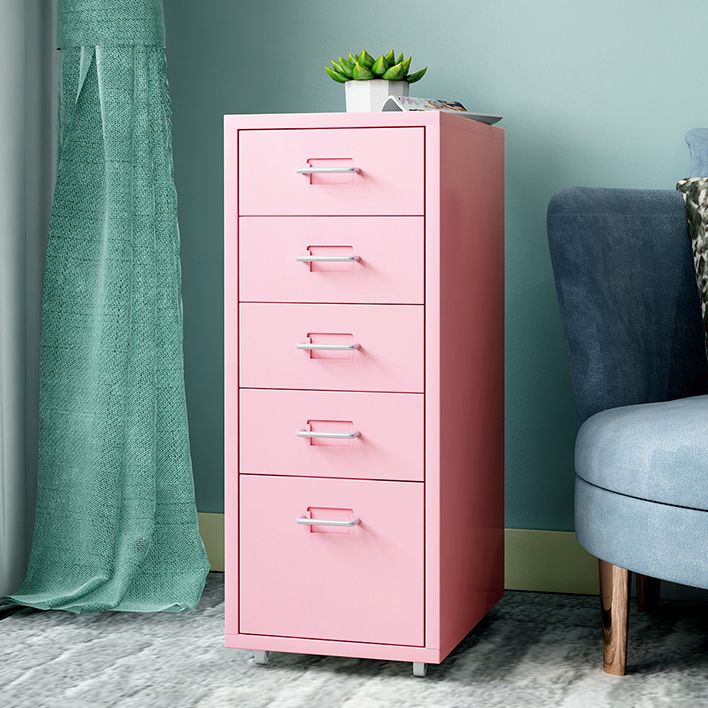 Archivos contemporáneos Pedestal de archivo de archivo de fuego de acero marco de acero para oficina