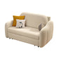 Beige Cushion Back Futon Foldable Pillow Included Sleeper Sofa Clearhalo 'furn' 'furn_futons' 'Furniture' 'Futons & Daybeds' 'Futons' 'Living Room Furniture' 1200x1200_e1a65a7c-4284-43e4-9e20-5bf390e9d97b