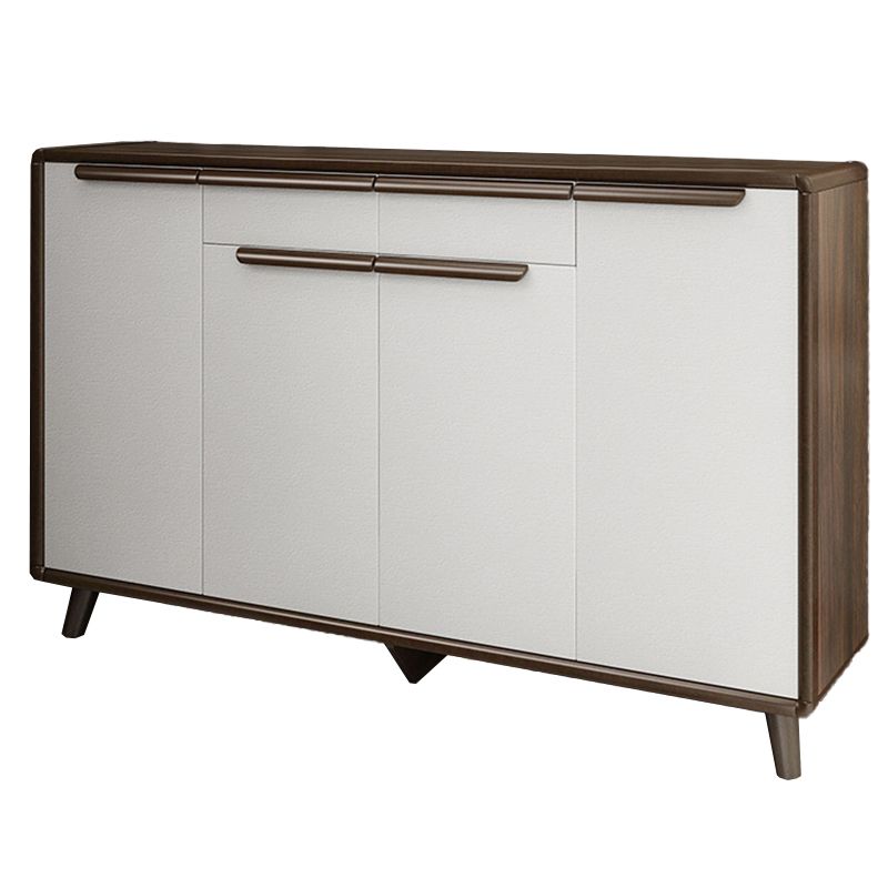 Industriële houten accentkastbar trekt rechte benen kast