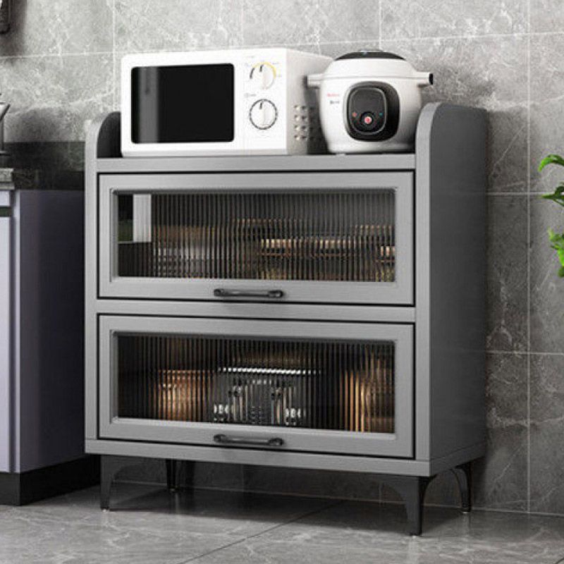 Technischer Holz Sideboard Küche Sideboard mit offener Lagerung