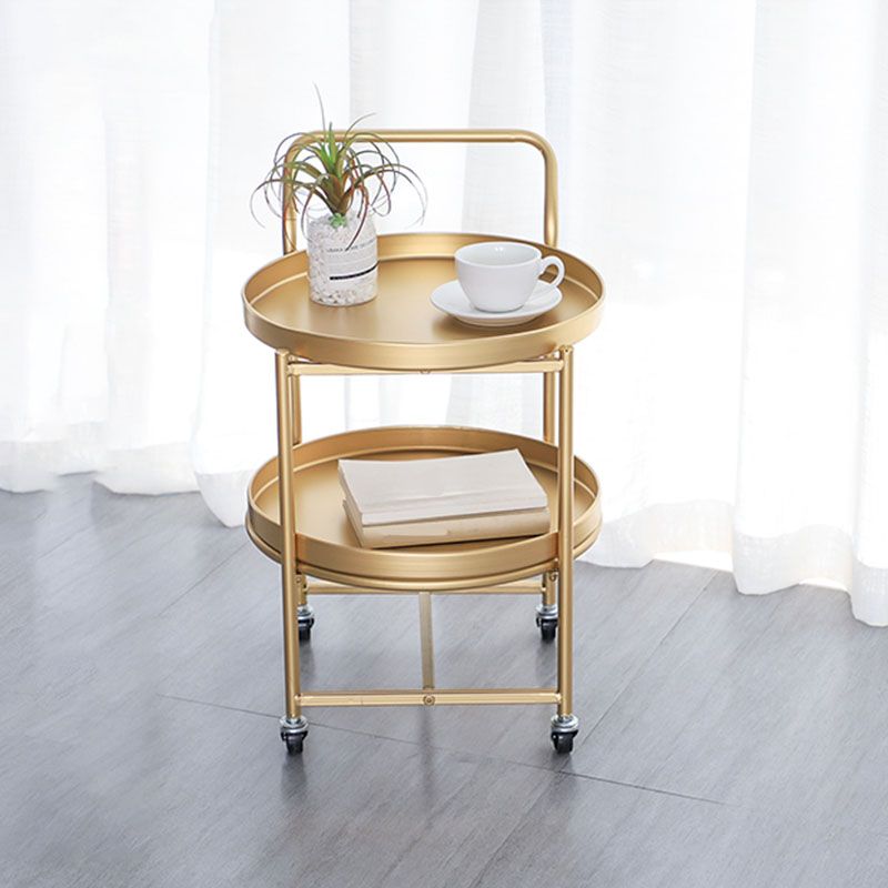 Tavolino laterale di metà secolo largo 15,75 pollici