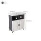Modern Rectangle Bar Table Faux Marble Storable Table for Living Room Clearhalo 'Bar Furniture' 'Bar Tables' 'bar_tables' 'furn' 'furn_bar_tables' 'Furniture' 'Kitchen & Dining Furniture' 1200x1200_e1b57708-76f2-4bbd-a530-0dea82bf38b4