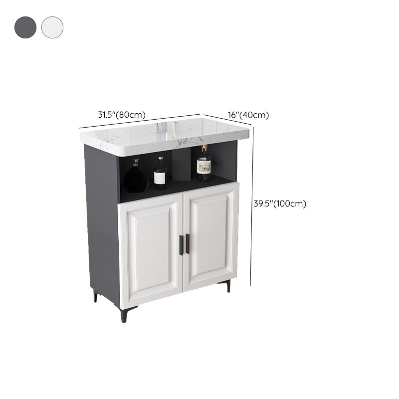Modern Rectangle Bar Table Faux Marble Storable Table for Living Room Clearhalo 'Bar Furniture' 'Bar Tables' 'bar_tables' 'furn' 'furn_bar_tables' 'Furniture' 'Kitchen & Dining Furniture' 1200x1200_e1b57708-76f2-4bbd-a530-0dea82bf38b4