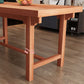 Modern Solid Wood Standard Dining Table Kitchen Rectangle Dining Table with Trestle Base Clearhalo ' dining_table' 'Dining Tables & Seating' 'Dining Tables' 'furn' 'furn_dining_table' 'Furniture' 'furniture_dining_table' 'Kitchen & Dining Furniture' 'kitchen&dining_furn' 'kitchen' 'kitchen_dining_table' 1200x1200_e1b70f3d-9302-46e0-bc5c-1428a43d1664