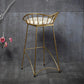 Industrial Metal Round Barstool Patio Bar Stool with Metal Legs Clearhalo 'Bar Furniture' 'Bar Stools' 'bar_stools' 'furn' 'furn_bar_stools' 'Furniture' 'Kitchen & Dining Furniture' 1200x1200_e1b994d9-0df3-44b7-8a40-60102a3a288f