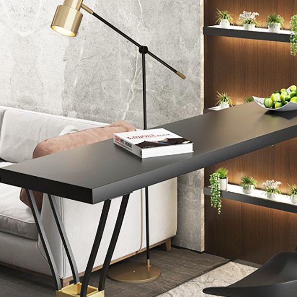Modern Style Wood Top Counter Table 42-inch Height Table for Living Room Clearhalo 'Bar Furniture' 'Bar Tables' 'bar_tables' 'furn' 'furn_bar_tables' 'Furniture' 'furniture_bar_tables' 'Kitchen & Dining Furniture' 1200x1200_e1b9b037-b85b-4736-9ccb-cff8e25cedf8