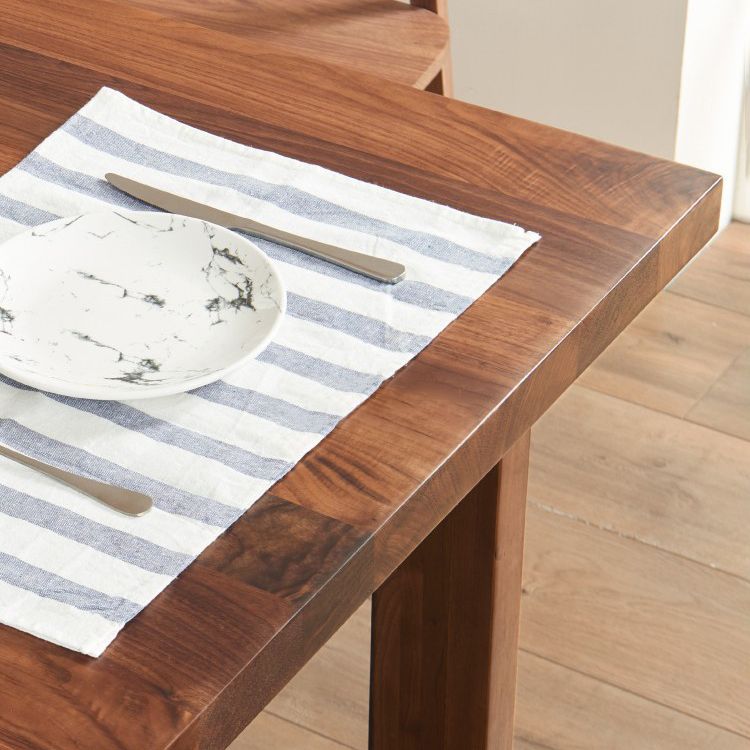 Minimalist Wood Rectangle Shape Dining Table Standard Kitchen Dining Table with Double Pedestal Base Clearhalo ' dining_table' 'Dining Tables & Seating' 'Dining Tables' 'furn' 'furn_dining_table' 'Furniture' 'furniture_dining_table' 'Kitchen & Dining Furniture' 'kitchen&dining_furn' 'kitchen' 'kitchen_dining_table' 1200x1200_e1b9d1e8-5dfc-4d41-90cf-0fe91e432688