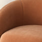 Upholstered Barrel Accent Chair Modern Style Orange Barrel Chair Clearhalo 'Accent Chairs' 'accent_chairs' 'Chairs & Seating' 'furn' 'furn_accent_chairs' 'Furniture' 'Living Room Furniture' 1200x1200_e1ba2494-6d0d-4782-9205-ee17fab1bbe0