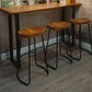 Industrial Style Solid Wood Pub Dining Set 1/2/4/6 Pcs Rectangular Pub Set for Home Clearhalo 'Bar Furniture' 'furn' 'furn_home_bar_bar_sets' 'Furniture' 'Home Bars & Bar Sets' 'home_bar_bar_sets' 'Kitchen & Dining Furniture' 1200x1200_e1ba9dd4-d7c5-434b-bb08-ede4c8f1aba2