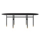 Contemporary Oval Dining Table Stone Dining Table with Iron Base Clearhalo 'Dining Tables & Seating' 'Dining Tables' 'dining_table' 'furn' 'furn_dining_table' 'Furniture' 'Kitchen & Dining Furniture' 1200x1200_e1bacfc9-8e60-4823-8edd-edabfa08db12