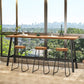Contemporary Backless Dining Stools Wood Bar Stools with Footrest Clearhalo 'Bar Furniture' 'Bar Stools' 'bar_stools' 'furn' 'furn_bar_stools' 'Furniture' 'Kitchen & Dining Furniture' 1200x1200_e1bbd80f-c629-4555-9e1e-2a6ea7be6592