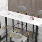 Industrial Bar Table and Stools 1/2/3/5 Pieces Table and Stool Set Clearhalo 'Bar Furniture' 'furn' 'furn_home_bar_bar_sets' 'Furniture' 'Home Bars & Bar Sets' 'home_bar_bar_sets' 'Kitchen & Dining Furniture' 1200x1200_e1c0a7f6-5c5f-4c04-bbd3-0d8f0907e616