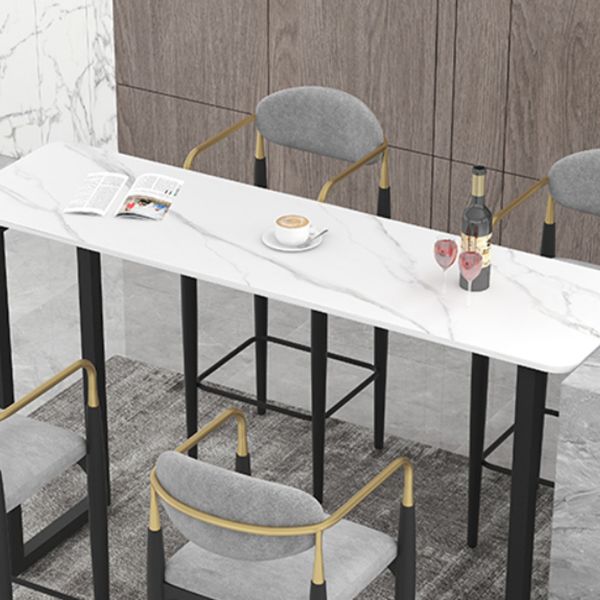 Industrial Bar Table and Stools 1/2/3/5 Pieces Table and Stool Set Clearhalo 'Bar Furniture' 'furn' 'furn_home_bar_bar_sets' 'Furniture' 'Home Bars & Bar Sets' 'home_bar_bar_sets' 'Kitchen & Dining Furniture' 1200x1200_e1c0a7f6-5c5f-4c04-bbd3-0d8f0907e616