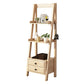 Rubber Wood Ladder Bookshelf Contemporary Open Bookcase for Home Office Clearhalo 'Bookcases' 'furn' 'furn_bookcases' 'Furniture' 'furniture_bookcases' 'Office Furniture' 1200x1200_e1c11964-4e3c-48df-bd7e-f1a263049acd