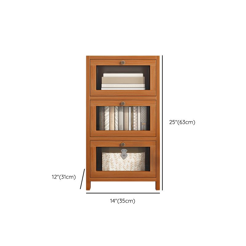 Simplicité Rectangle du salon coffre de rangement de rangement mi-siècle