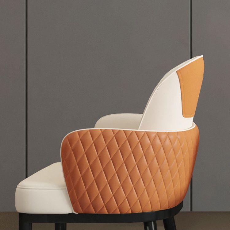 Minimalist Style Solid Back Dining Side Chairs Leather Dining Chairs for Kitchen Clearhalo ' kitchen&dining_furn' 'Dining Chairs' 'Dining Tables & Seating' 'dining_chair' 'furn' 'furn_dining_chair' 'Furniture' 'furniture_dining_chair' 'Kitchen & Dining Furniture' 'kitchen' 1200x1200_e1c48bb4-f136-453d-8221-eb9ec368f47f