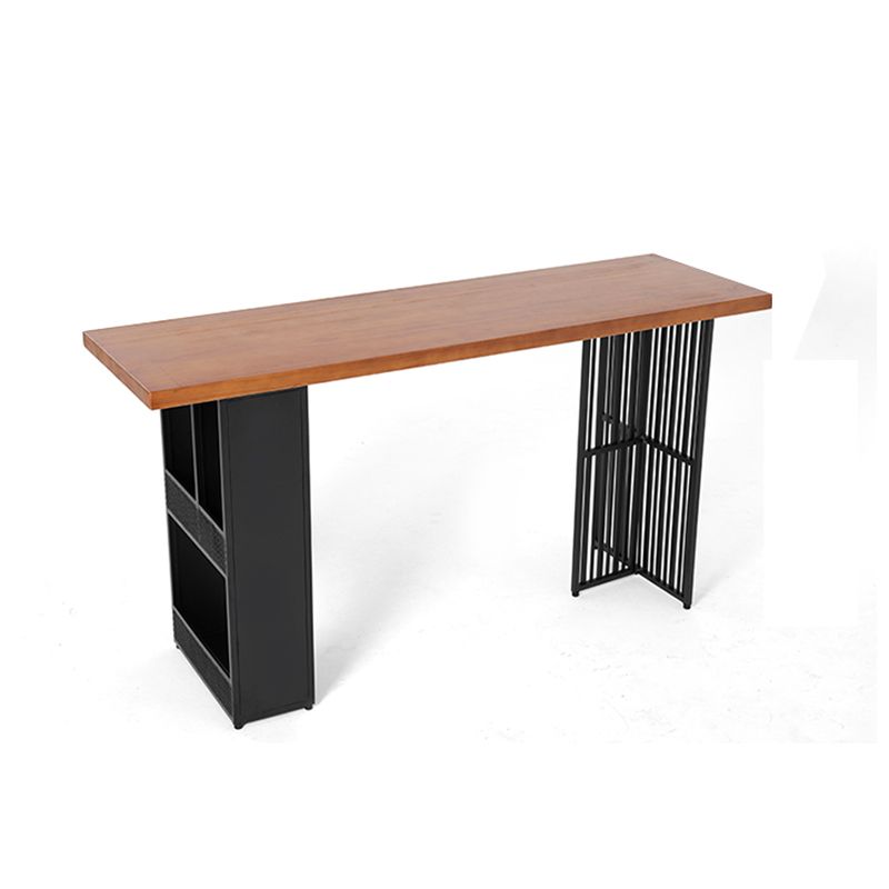 Solid Wood Bar Pub Table Set 1/2/7 Pieces Bar Table and Stools Clearhalo 'Bar Furniture' 'furn' 'furn_home_bar_bar_sets' 'Furniture' 'Home Bars & Bar Sets' 'home_bar_bar_sets' 'Kitchen & Dining Furniture' 1200x1200_e1c7b9d3-2925-40be-8c5e-a031c34e95cf