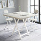 Industrial Extendable MDF Dining Table Square Standard Dining Table for Kitchen Clearhalo ' dining_table' 'Dining Tables & Seating' 'Dining Tables' 'furn' 'furn_dining_table' 'Furniture' 'furniture_dining_table' 'Kitchen & Dining Furniture' 'kitchen&dining_furn' 'kitchen' 'kitchen_dining_table' 1200x1200_e1c7ca33-d747-47da-bd30-3cb7ae5e3de5