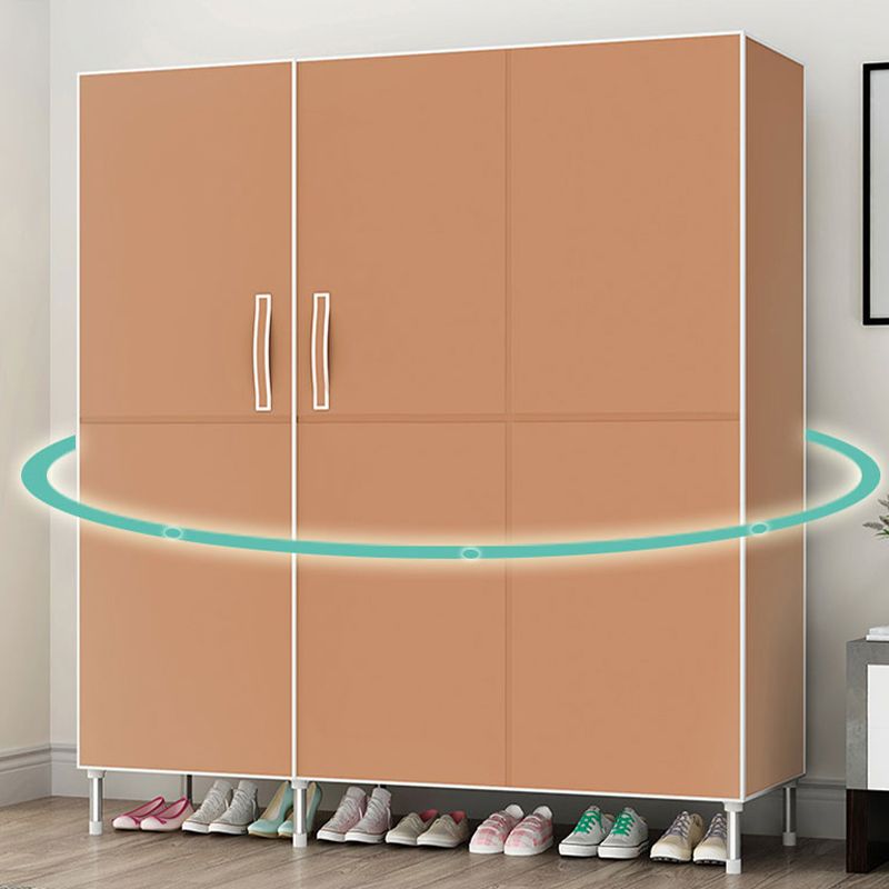 Scharnerngarderobe Schrank mit Kleidungsstab Stahlgarderobe Armoire