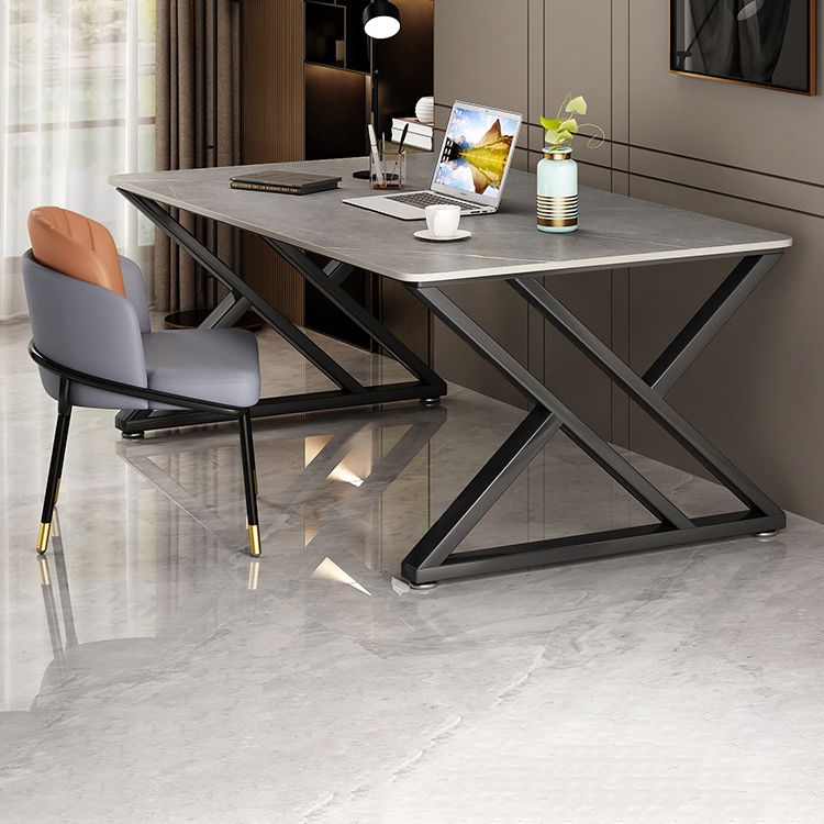 29,5 Zoll Höhenschreiberschreibtisch zeitgenössischer rechteckiger Büroschalter