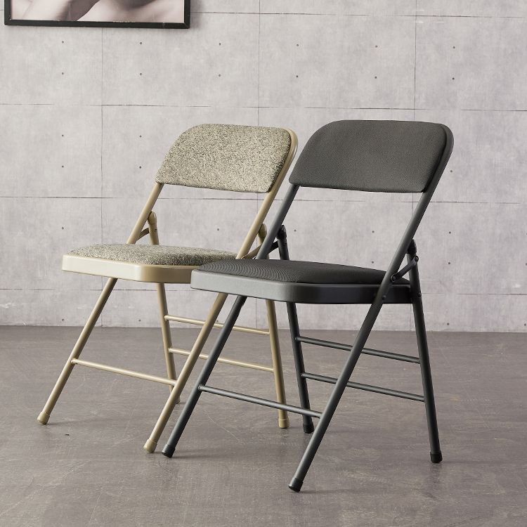 Industrial Style Folding Upholstered Side Chairs Open Back Dining Side Chairs Clearhalo ' kitchen&dining_furn' 'Dining Chairs' 'Dining Tables & Seating' 'dining_chair' 'furn' 'furn_dining_chair' 'Furniture' 'furniture_dining_chair' 'Kitchen & Dining Furniture' 'kitchen' 1200x1200_e1ca6b19-34b8-49d1-82bd-c105c4c71aff