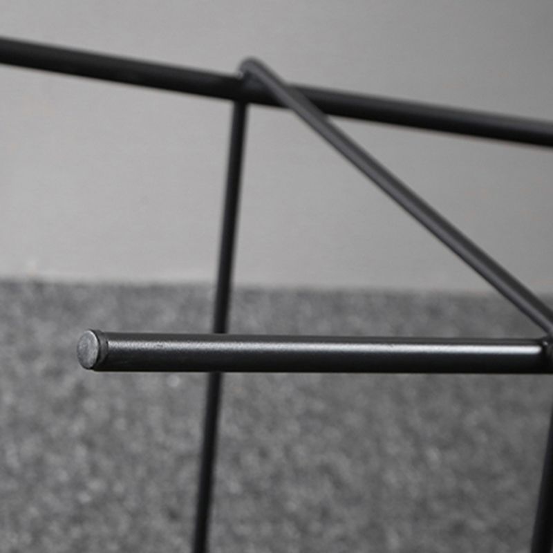 Metal Legs Bucket Bar Stool Industrial Faux Leather Armless Counter Stool Clearhalo 'Bar Furniture' 'Bar Stools' 'bar_stools' 'furn' 'furn_bar_stools' 'Furniture' 'Kitchen & Dining Furniture' 1200x1200_e1cfd01c-b3c4-46f0-98c3-0cf51913a389