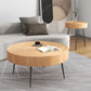 Bois rond scandinave café café métal 3 pieds/table basse 4 pieds