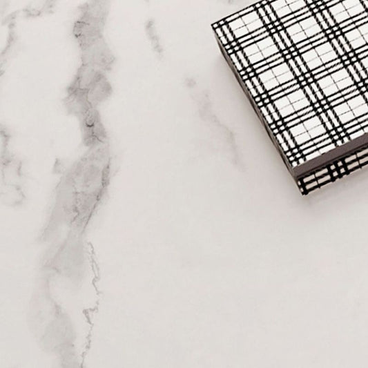 Console TV contemporanea contemporanea con console TV in pietra bianca per soggiorno