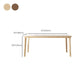 Contemporary Furniture Rectangle Stone Dining Room Table for Kitchen Clearhalo 'Dining Tables & Seating' 'Dining Tables' 'dining_table' 'furn' 'furn_dining_table' 'Furniture' 'Kitchen & Dining Furniture' 1200x1200_e1d7a0ab-acec-49ae-87e0-dd6ba7bb133c