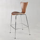 Modern Armless Backrest Bar Stool Wood Kitchen Bar Stool with 4 Metal Legs Clearhalo 'Bar Furniture' 'Bar Stools' 'bar_stools' 'furn' 'furn_bar_stools' 'Furniture' 'Kitchen & Dining Furniture' 1200x1200_e1d9be88-b552-4e21-b52e-294273a63053