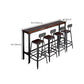 Industrial Bar Table Solid Wood Rectangle Pub Table for Outdoor Breakroom Clearhalo 'Bar Furniture' 'Bar Tables' 'bar_tables' 'furn' 'furn_bar_tables' 'Furniture' 'Kitchen & Dining Furniture' 1200x1200_e1db9f80-e7b7-4add-ad0e-595ab84dfc16