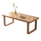 Industrial Rectangle Wood Dining Table 1/2/7 Pieces Dining Set for Kitchen
