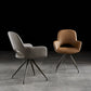 Minimalist Style Leather Dining Chairs Open Back Upholstered Dining Side Chair Clearhalo ' kitchen&dining_furn' 'Dining Chairs' 'Dining Tables & Seating' 'dining_chair' 'furn' 'furn_dining_chair' 'Furniture' 'furniture_dining_chair' 'Kitchen & Dining Furniture' 'kitchen' 1200x1200_e1dc3cfc-674b-40b6-8117-3ef89cf88637