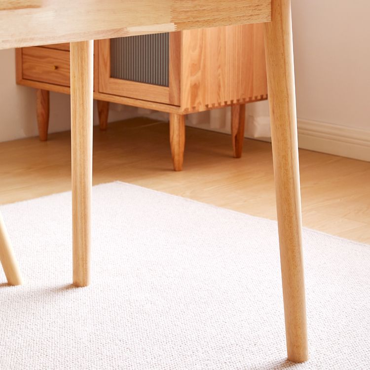 Wooden Table Set of 5/7 with Rectangle Table Modern Dining Set with Winsor Chairs for Restaurant Clearhalo 'Dining Room Sets' 'Dining Tables & Seating' 'dining_room_set' 'furn' 'furn_dining_room_set' 'Furniture' 'furniture_dining_room_set' 'Kitchen & Dining Furniture' 'kitchen&dining_furn' 'kitchen' 1200x1200_e1def158-0823-49fa-b826-2b0e576a497a