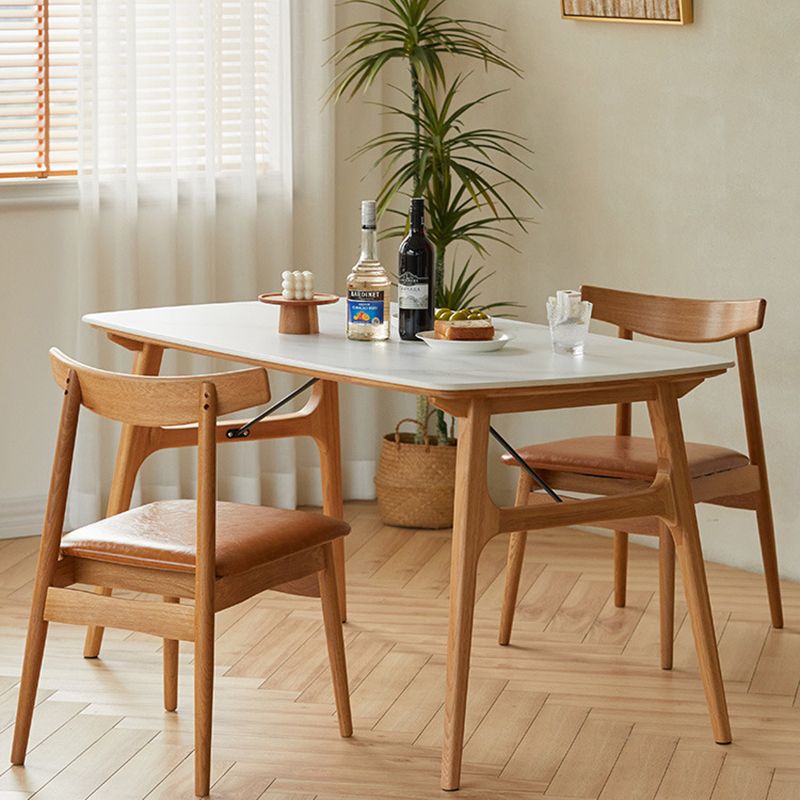 Modern Dining Table Set 1/3/4/5 Pieces with Wood Base Kitchen Furniture Set Clearhalo 'Dining Room Sets' 'Dining Tables & Seating' 'dining_room_set' 'furn' 'furn_dining_room_set' 'Furniture' 'Kitchen & Dining Furniture' 1200x1200_e1df22e5-4feb-4d23-be28-d7af4e0ec89b