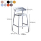 Stackable Plastic Indoor Counter Stools Low Back Scandinavian Bar Stools with 4 Legs Clearhalo 'Bar Furniture' 'Bar Stools' 'bar_stools' 'furn' 'furn_bar_stools' 'furniture_bar_stools' 'Kitchen & Dining Furniture' 'kitchen&dining_furn' 'kitchen' 'kitchen_furn' Furniture' 1200x1200_e1dfdcde-018e-4064-a6cc-40a651dd525c
