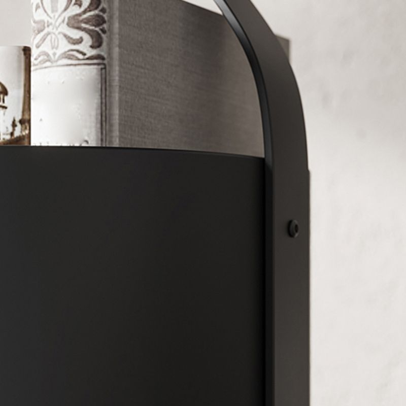 Modern bed nachtkastje metalen open opberg nachttafel voor slaapkamer