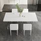 White Dining Table Set 1/3/4/5 Pcs Modern Dining Table with Chairs Clearhalo 'Dining Room Sets' 'Dining Tables & Seating' 'dining_room_set' 'furn' 'furn_dining_room_set' 'Furniture' 'Kitchen & Dining Furniture' 1200x1200_e1e58076-d24c-488f-b1b5-121805daccf7