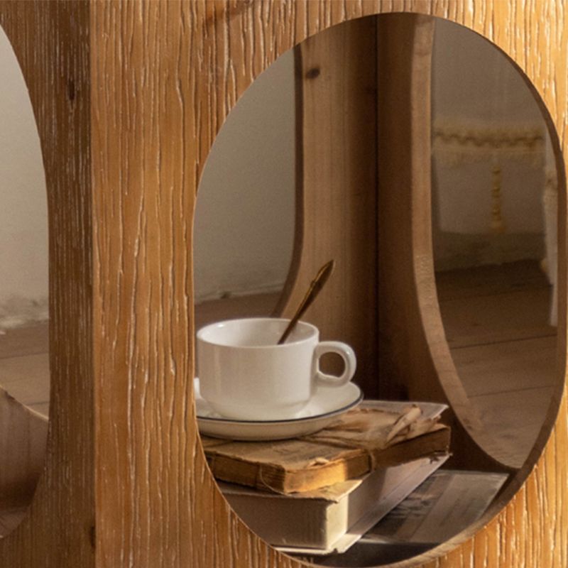 Tavolino laterale di country quadrato / esagono